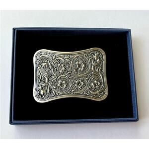 Floral Western Country Jean's Friend Belt Buckle